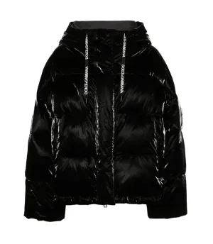 Dolce & Gabbana coated puffer jacket