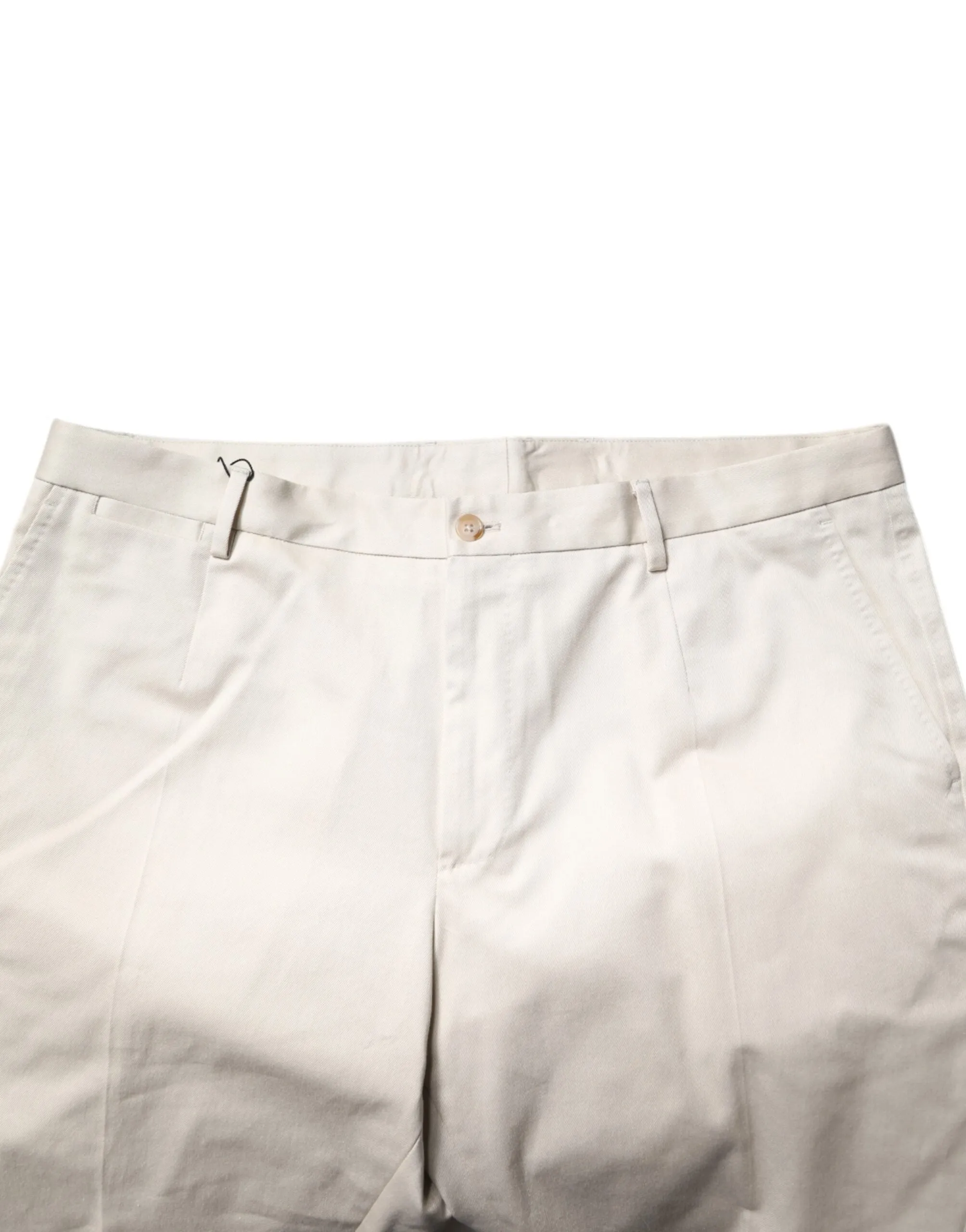 Dolce & Gabbana Cotton Stretch Mid Waist Bermuda Men's Shorts