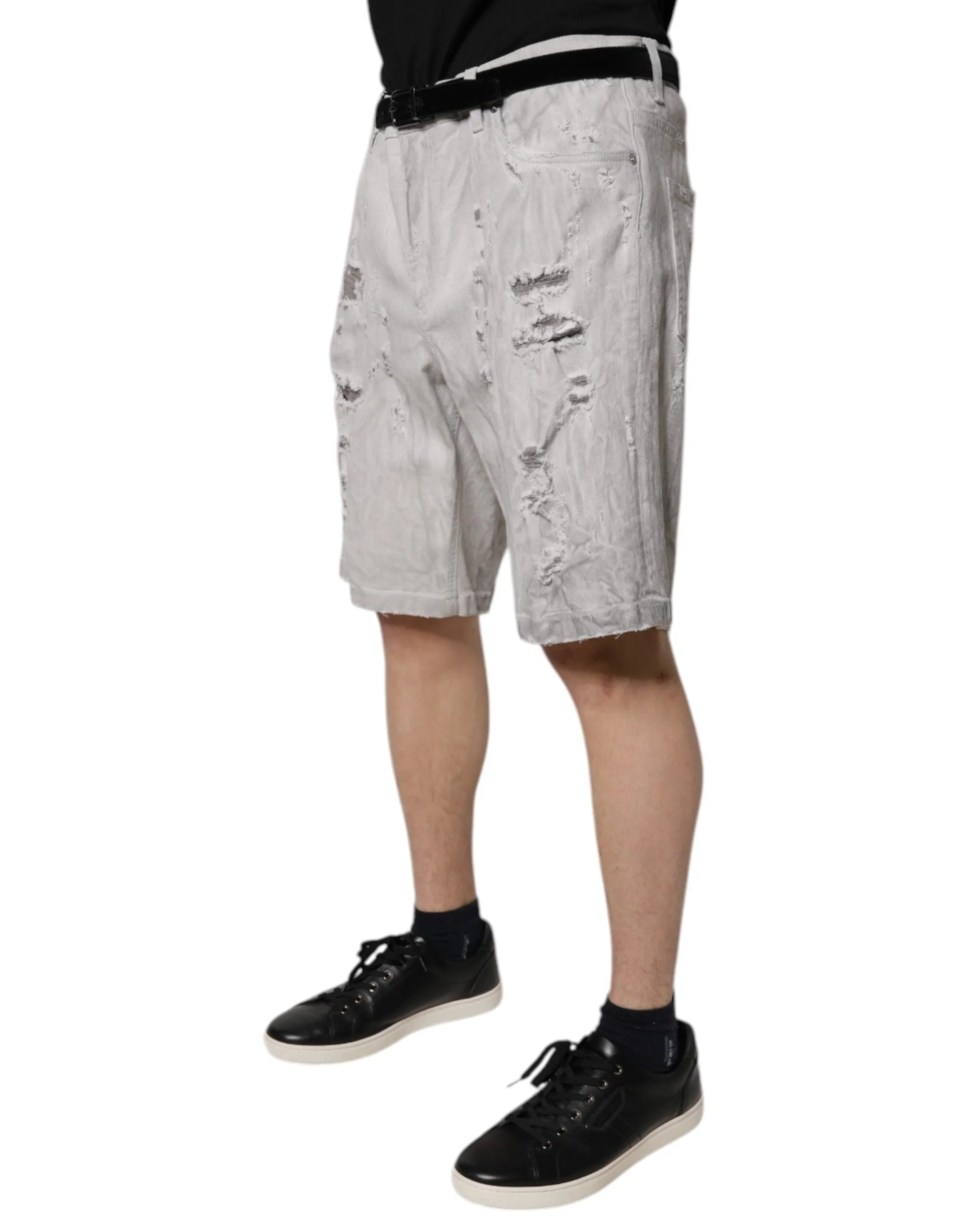 Dolce & Gabbana  Tatte Men blue Bermuda Men's Shorts