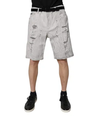 Dolce & Gabbana  Tatte Men blue Bermuda Men's Shorts