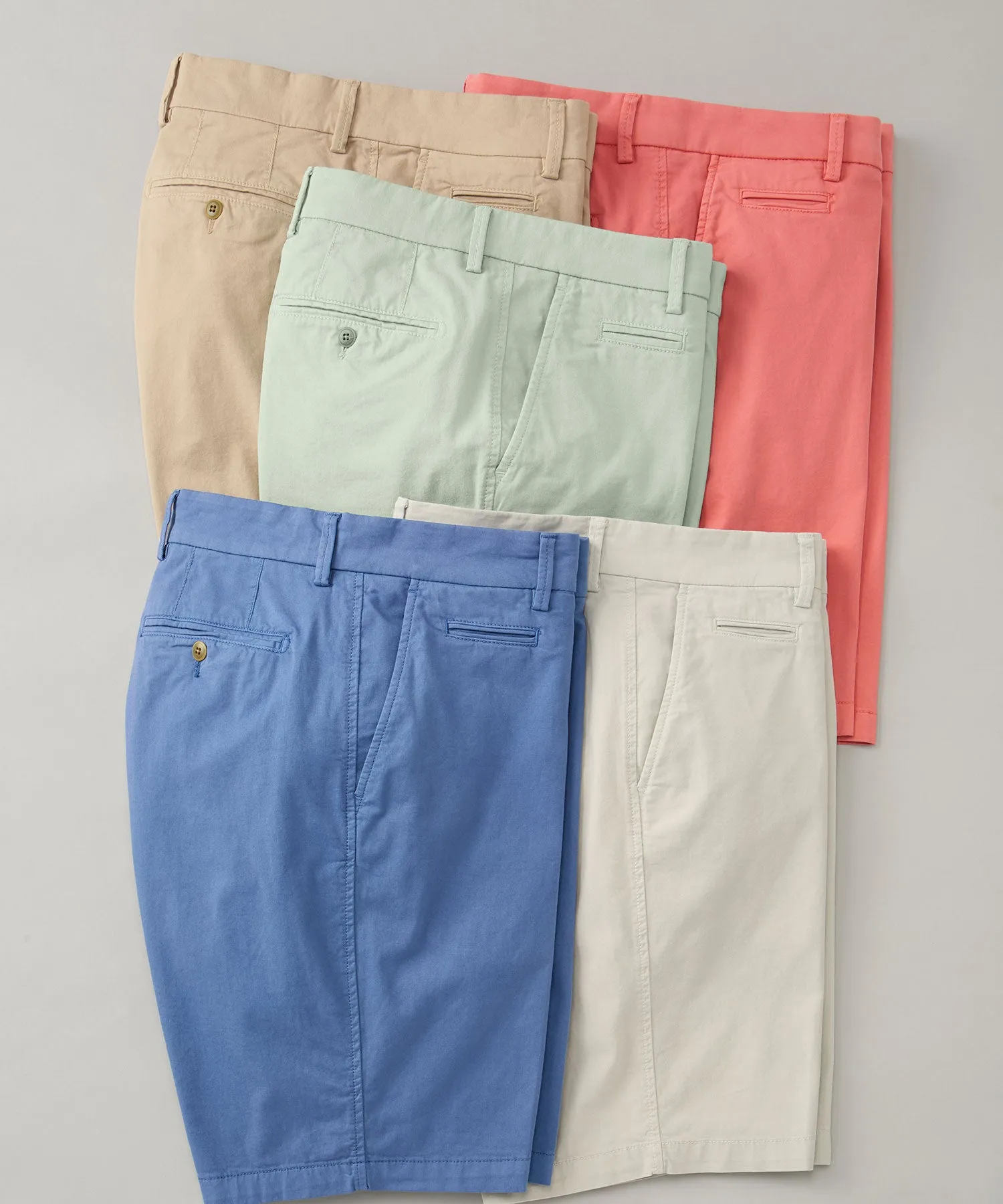 Drummond Garment-Dyed Broken Twill Short