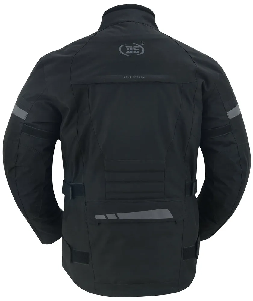 DS Heavy Duty Polyester Textile Mens motorcycle Jacket