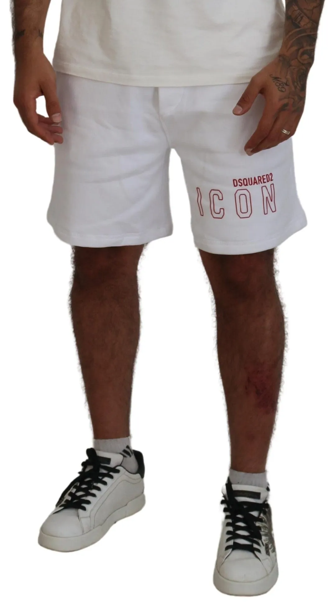 Dsqua²  Printed Pull On Men Casual Bermuda Men's Shorts