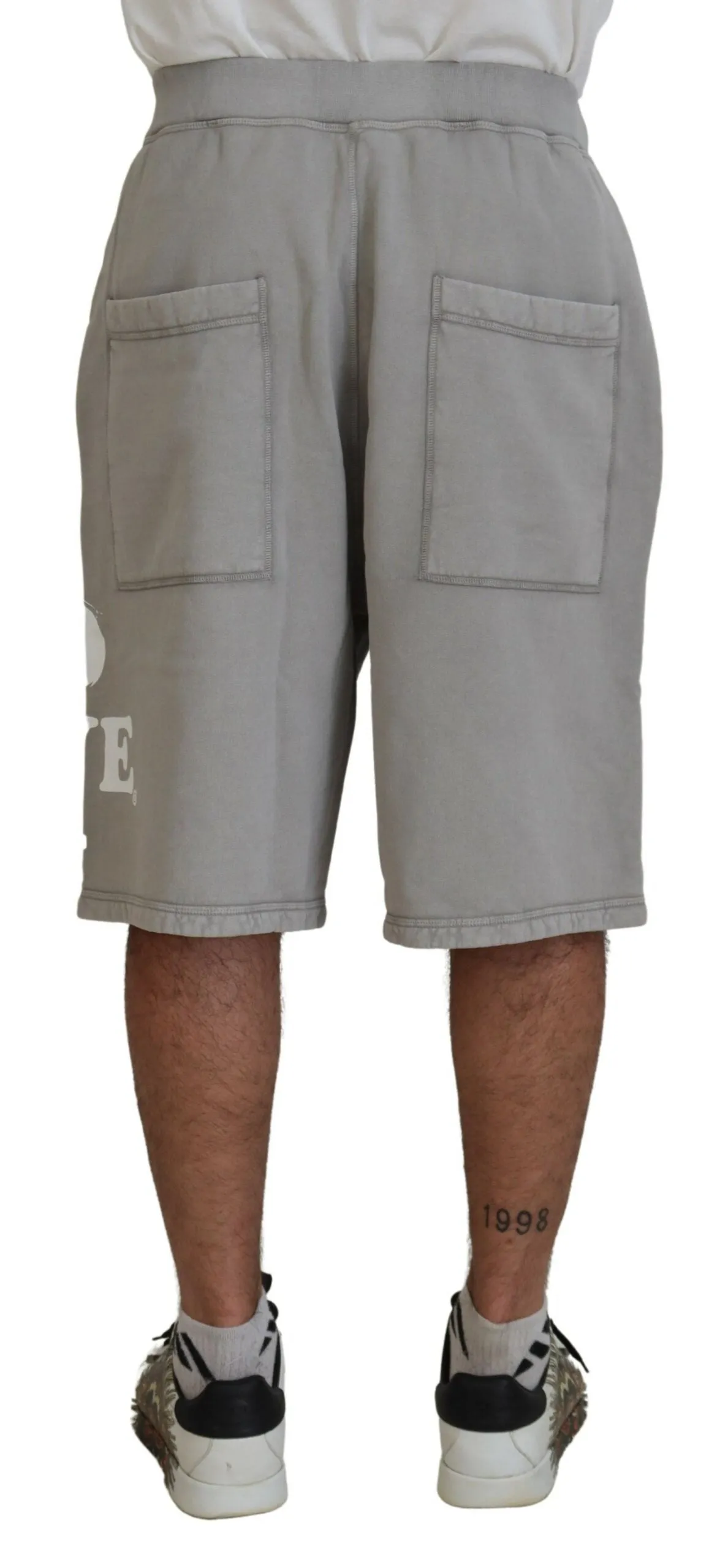 Dsqua²  Printed Pull On Men Casual Bermuda Men's Shorts