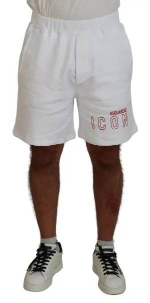 Dsqua²  Printed Pull On Men Casual Bermuda Men's Shorts