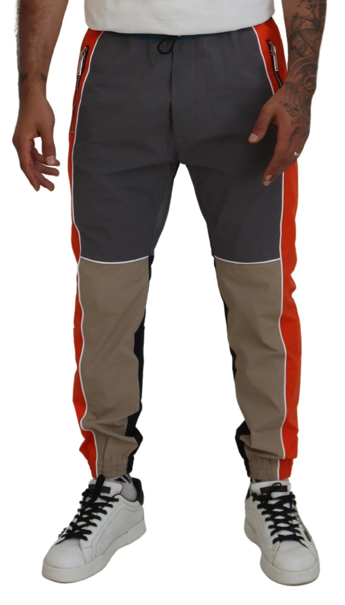 Dsqua2  Patchwork Cotton Jogging Men's Pants