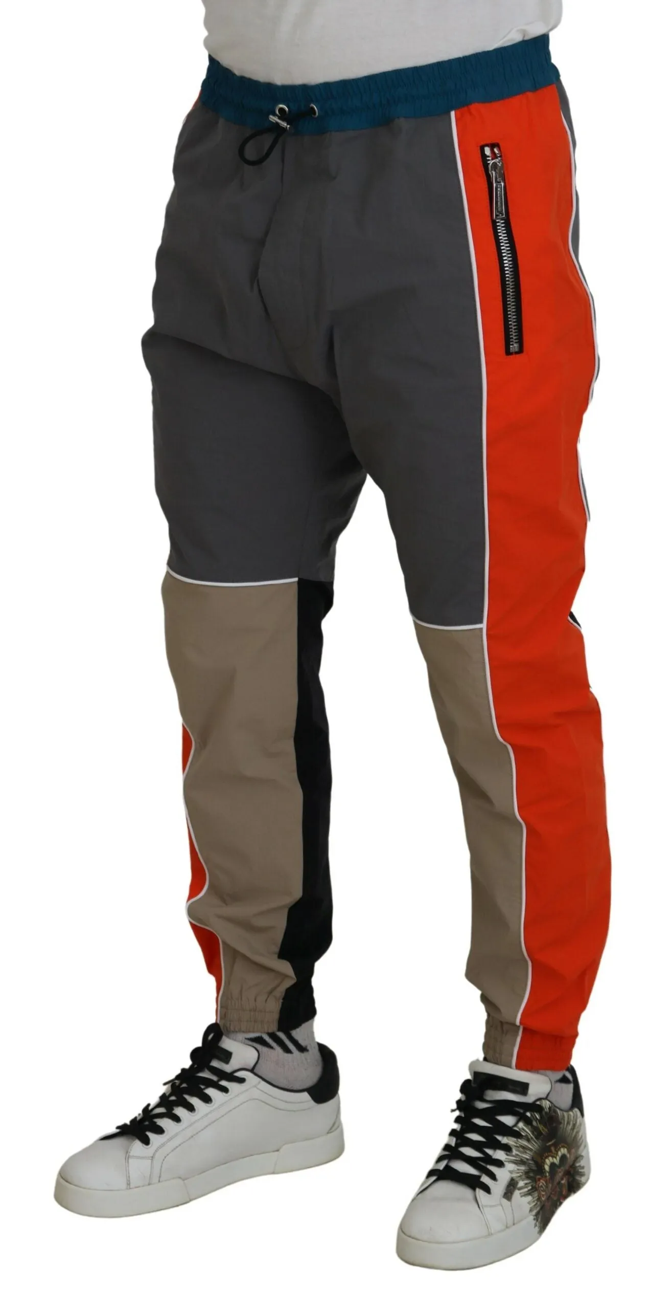 Dsqua2  Patchwork Cotton Jogging Men's Pants