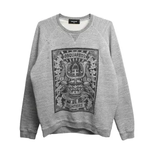 DSQUARED2 Heather grey Mens SIZE XXL Sweaters
