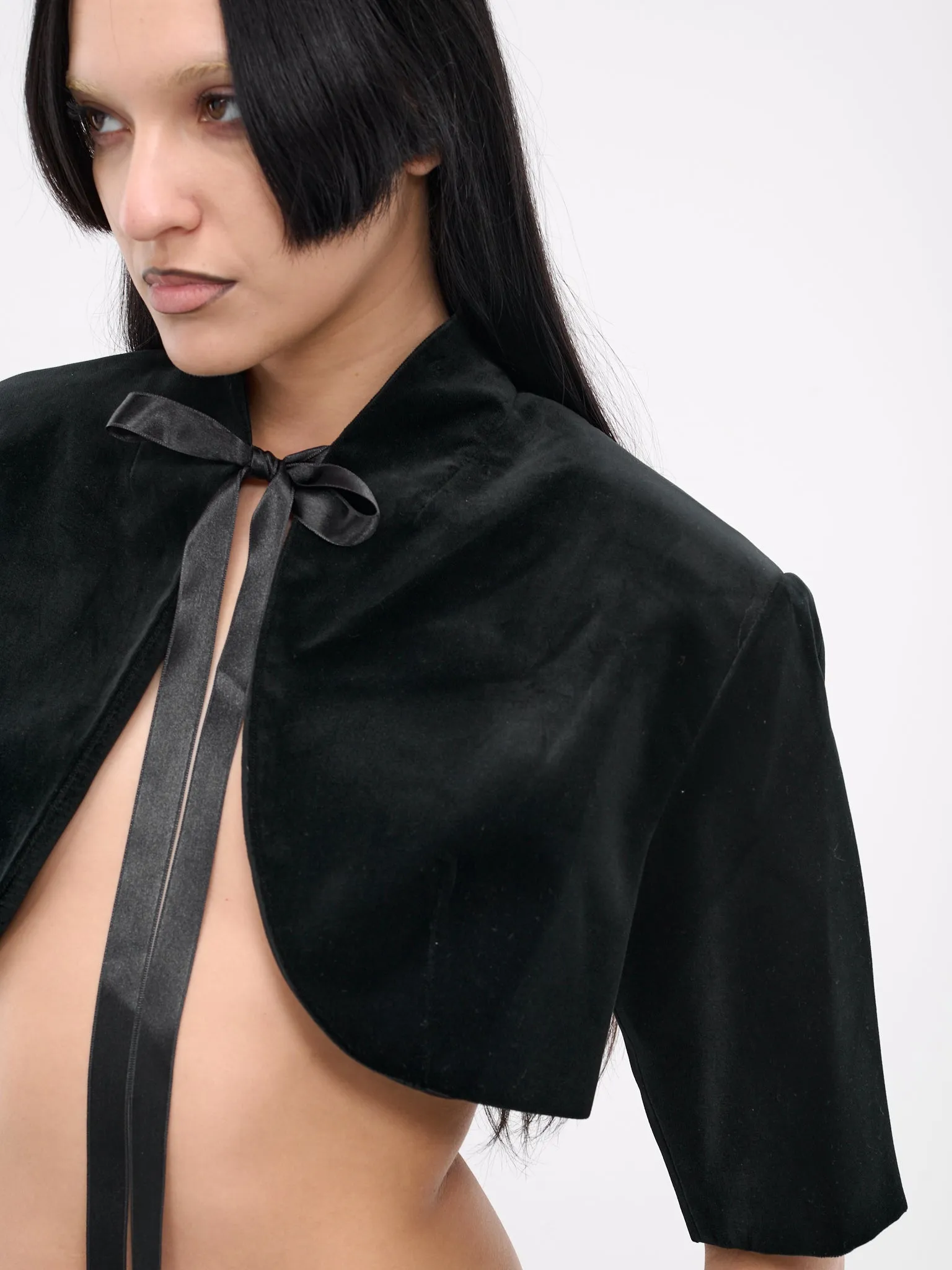 Emma Velvet Bolero (EVBR01-EMMA-BLACK-VELVET