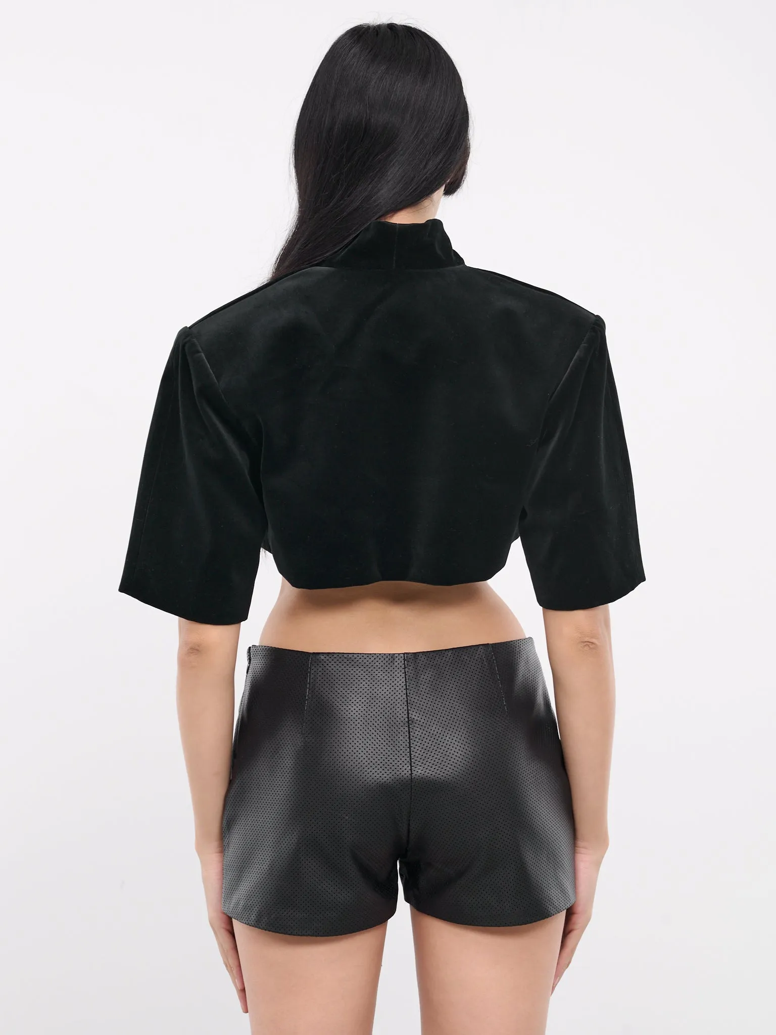 Emma Velvet Bolero (EVBR01-EMMA-BLACK-VELVET