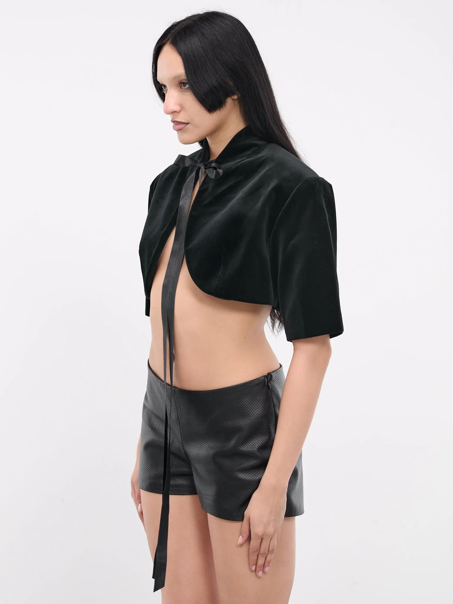 Emma Velvet Bolero (EVBR01-EMMA-BLACK-VELVET