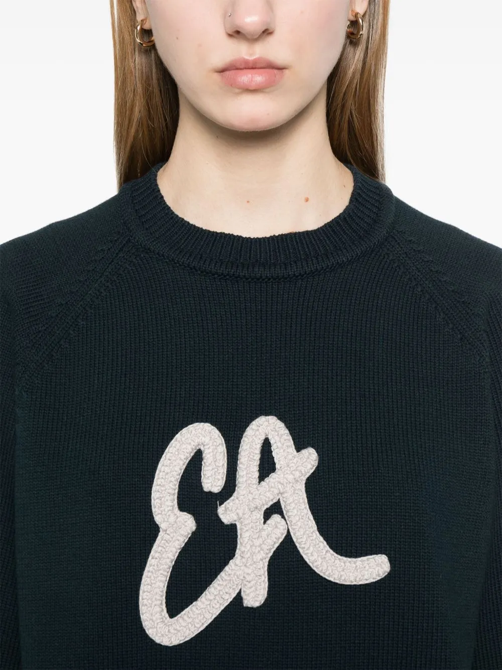 Emporio Armani Women's Capsule Sweaters blue