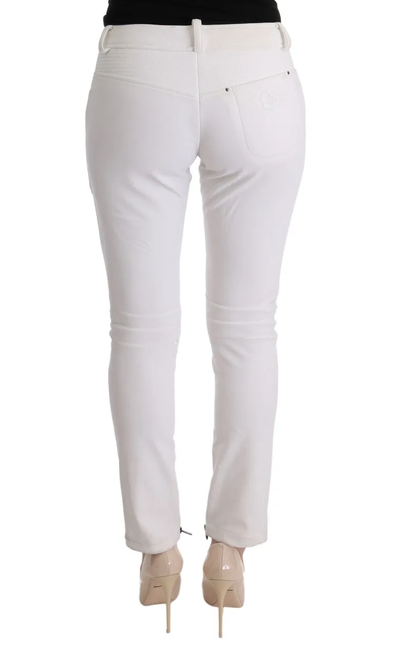 Ermanno Scervino Chic  Slim Fit Cotton Women's Pants