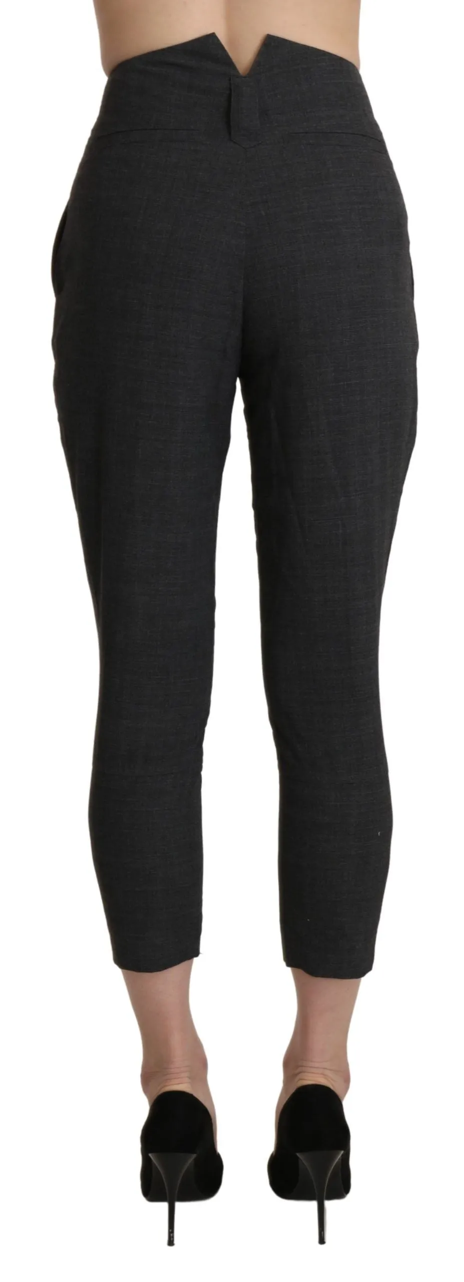 Ermanno Scervino  High Waist Capri Cropped Cotton Women's Pants