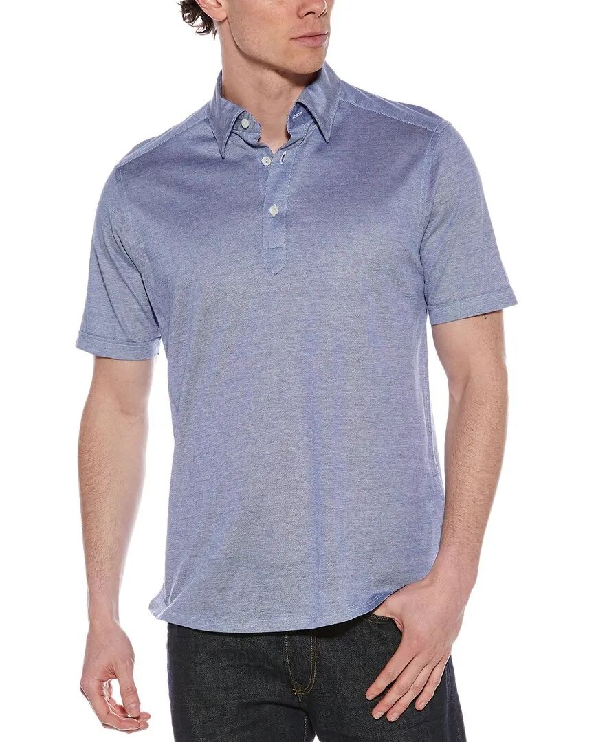 Eton Contemporary Fit Oxford Pique Shirt
