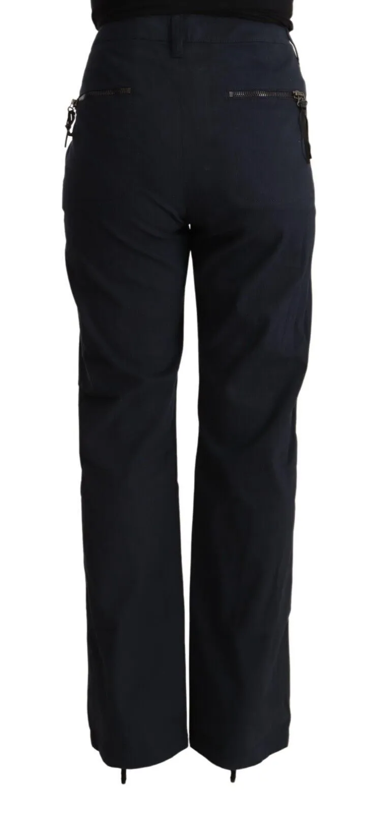 Exte Elegant High Waist Tape Women's Pants