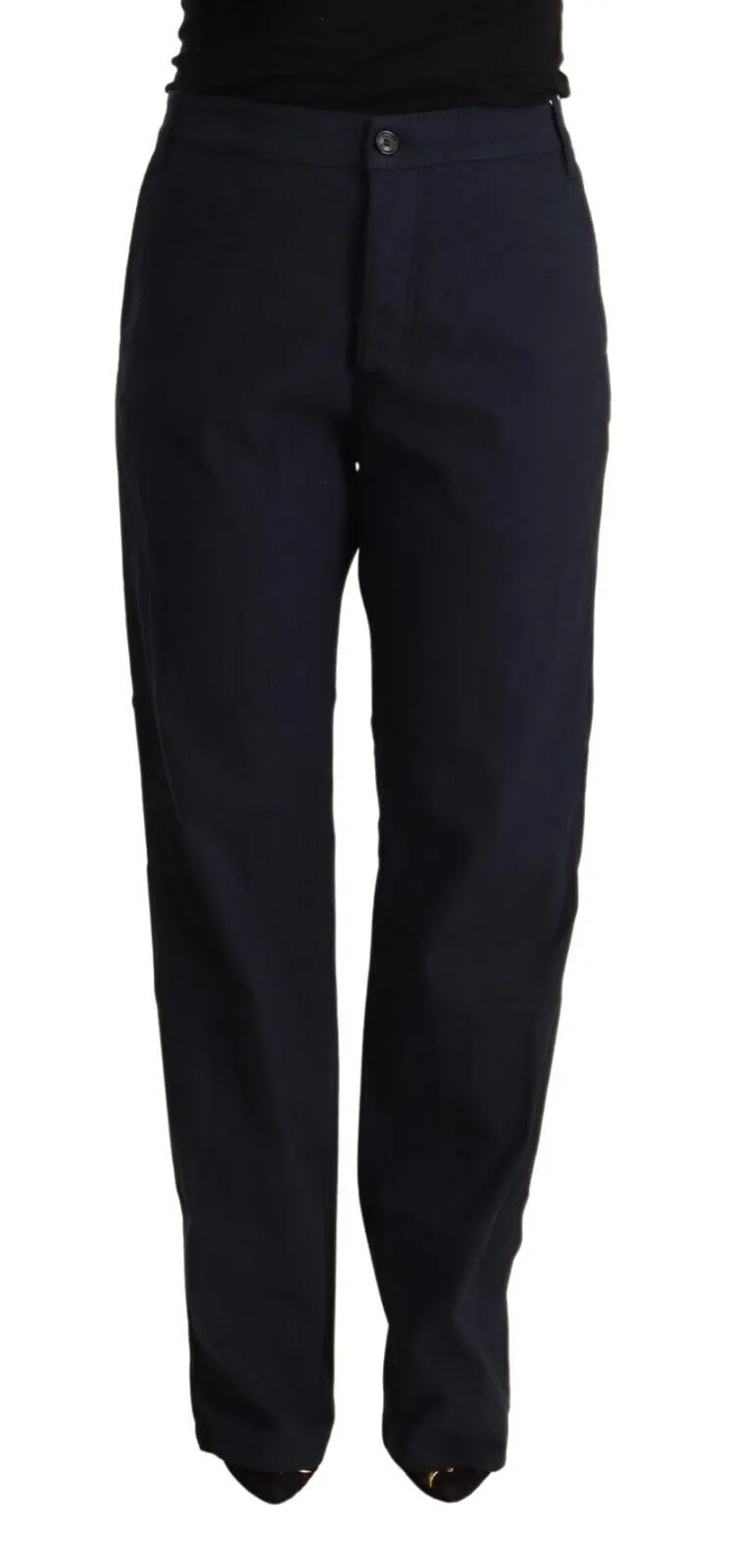 Exte Elegant High Waist Tape Women's Pants