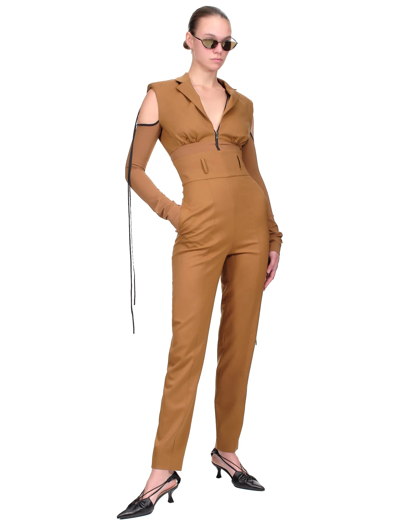 Fitted Blazer (JKT004-CARAMEL)