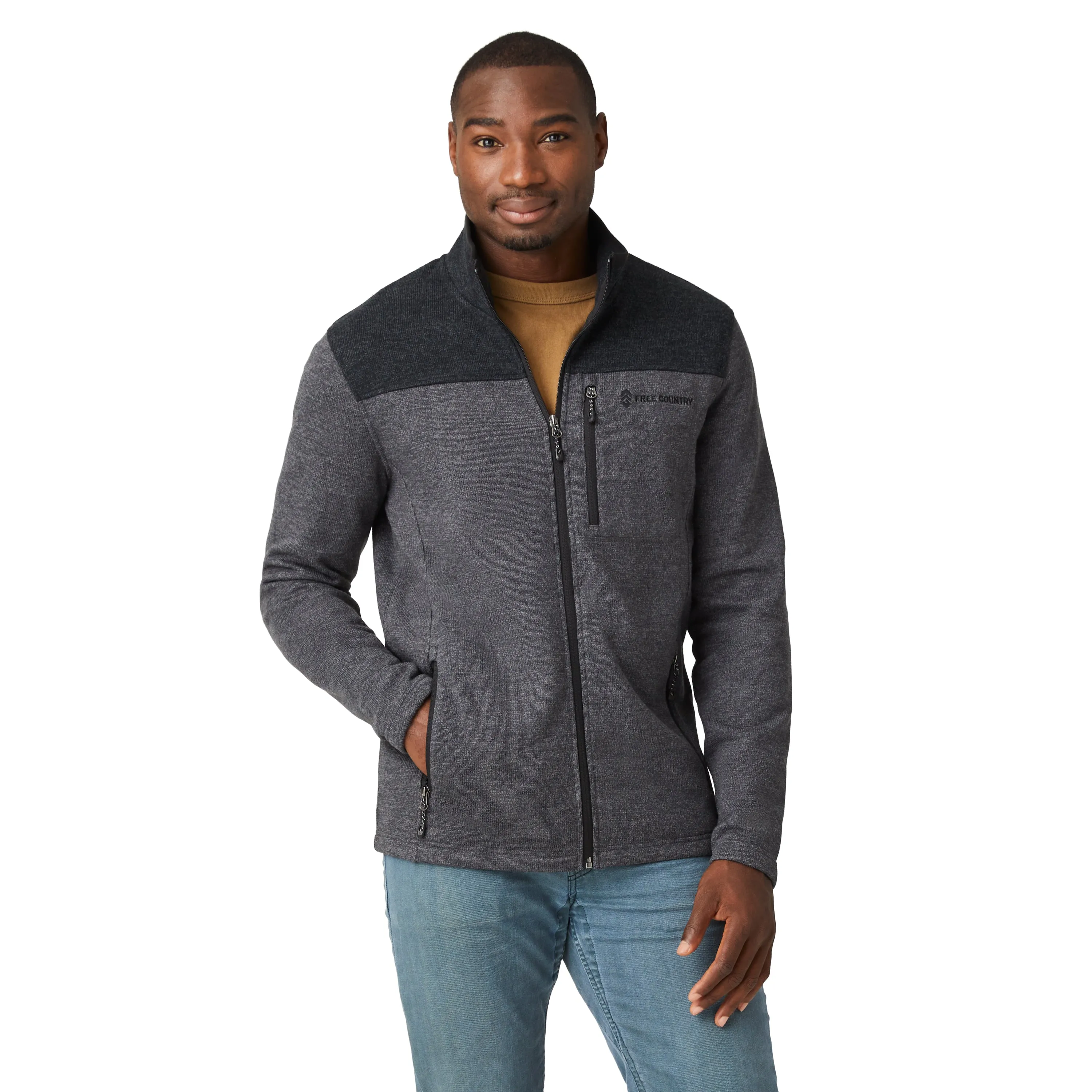 Free Country Men's Frore II Sweater Fleece Jacket