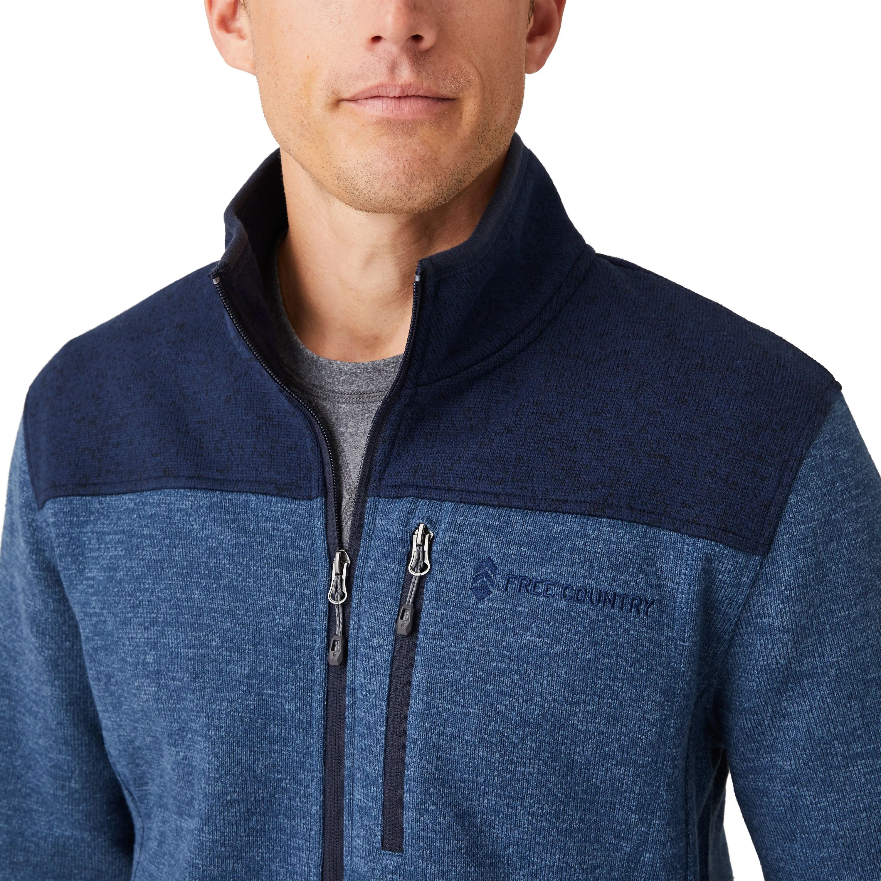 Free Country Men's Frore II Sweater Fleece Jacket