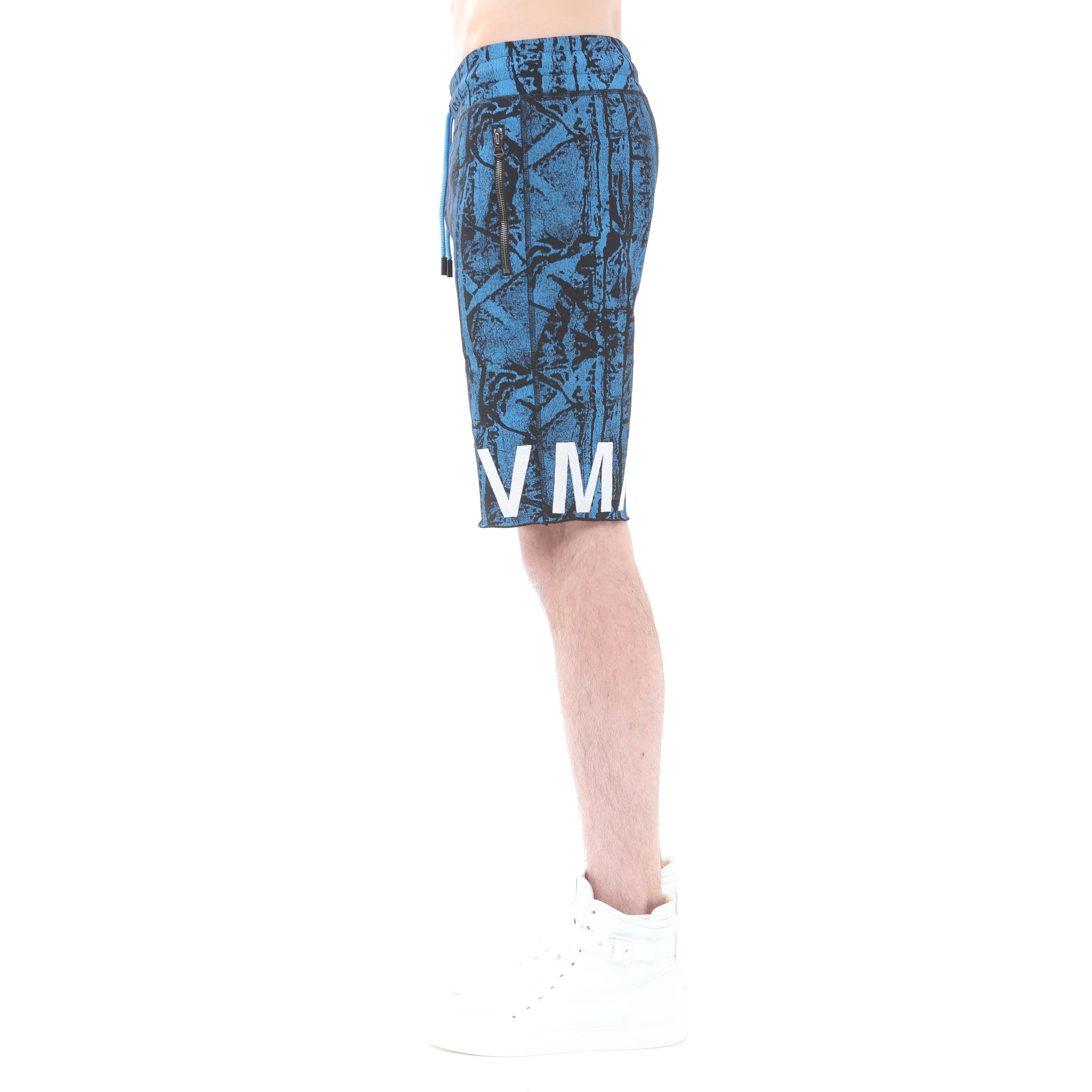 French Terry Sweatshort In Crinkle