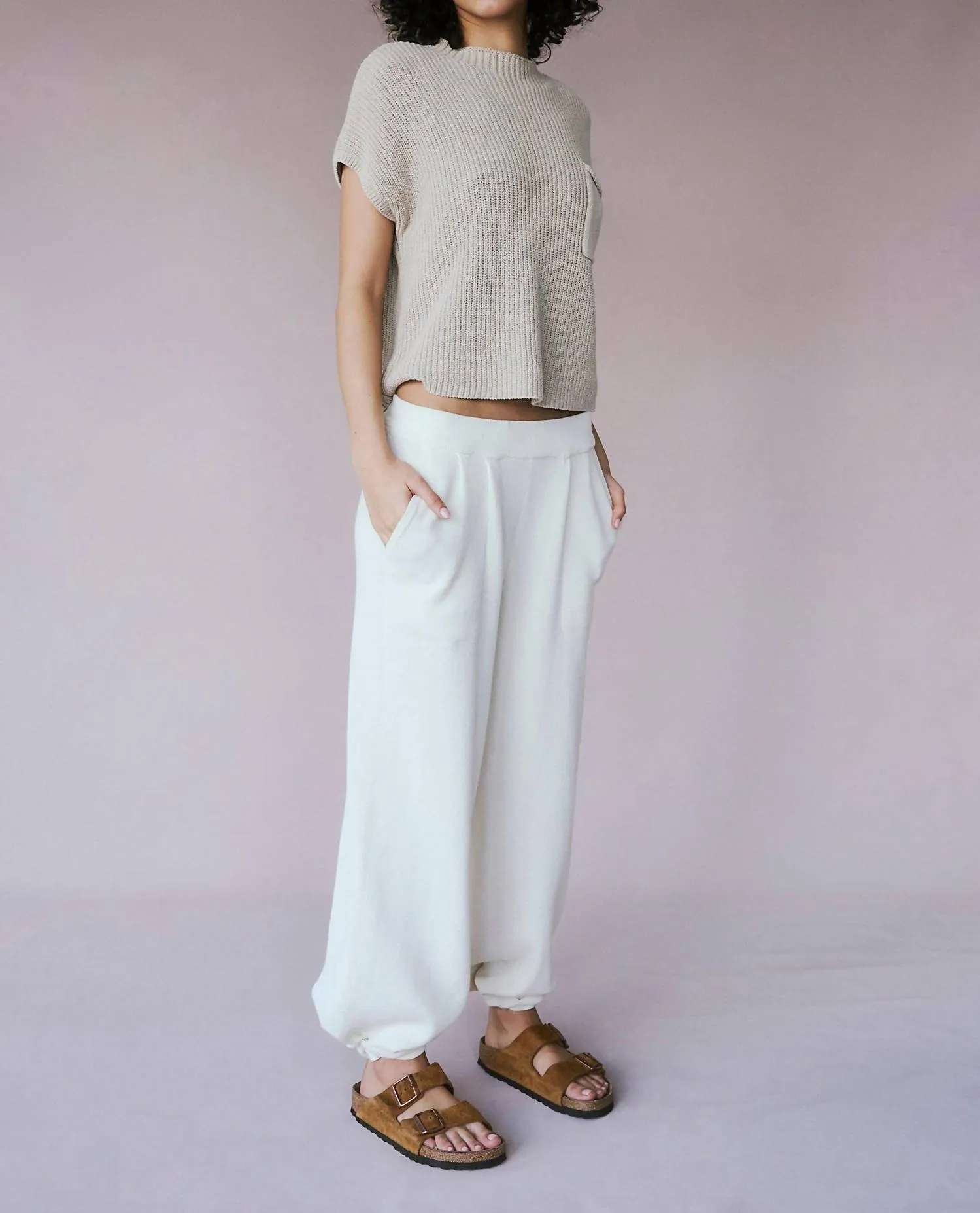 Freya Sweater Set In Ashblown Combo
