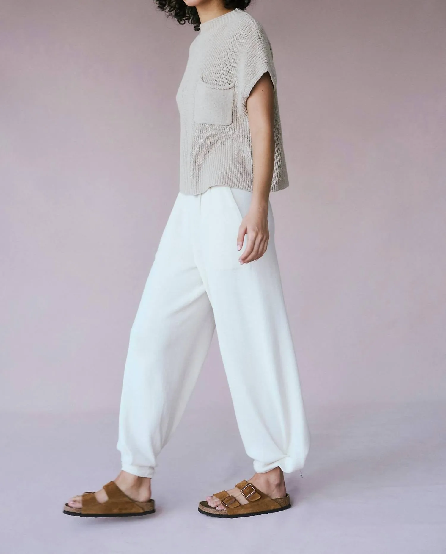 Freya Sweater Set In Ashblown Combo