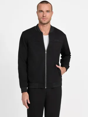 Giovanni Mock-Neck Flight Jacket