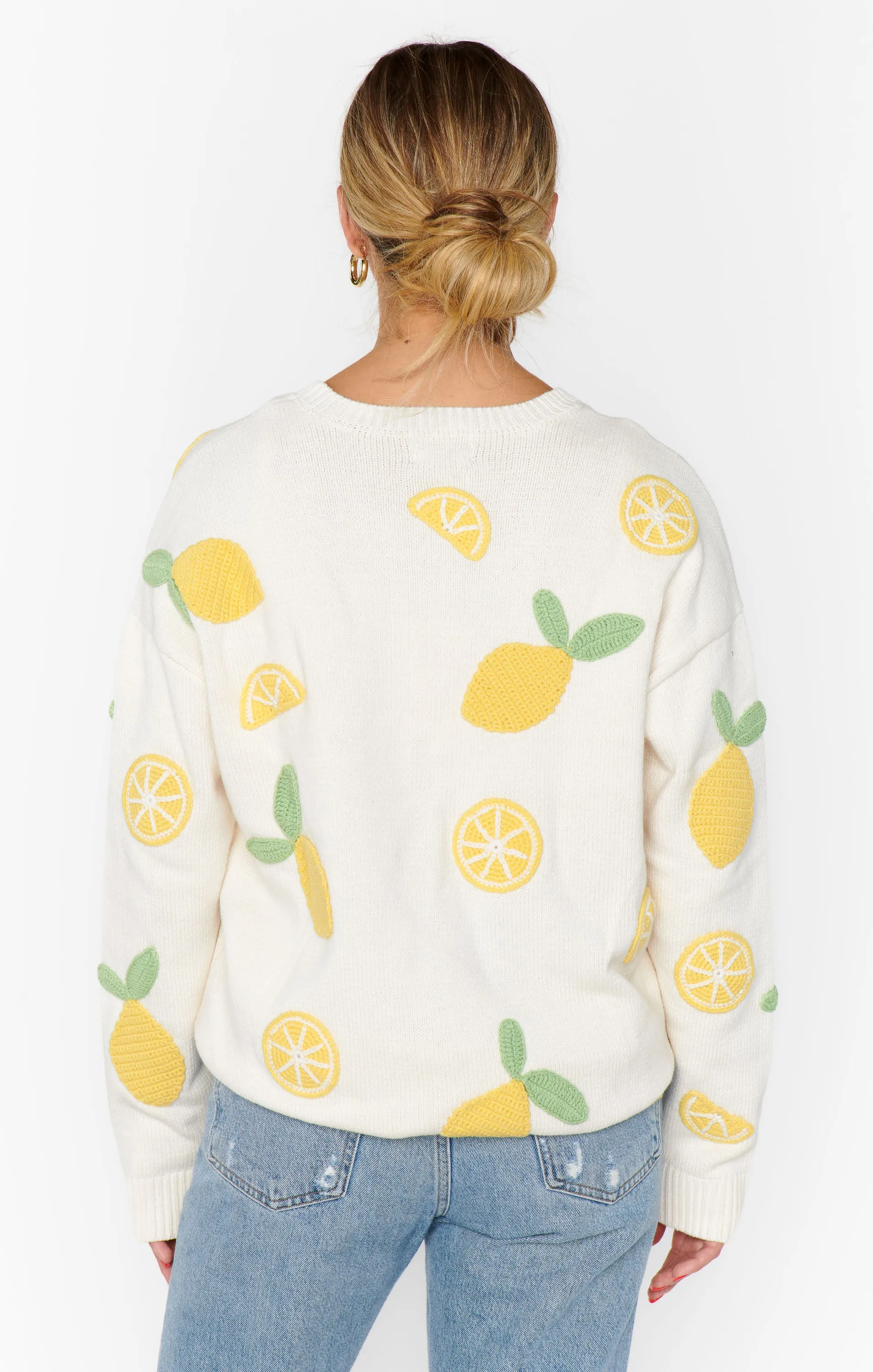 Go To Sweater ~ Lemon Sorbet Knit