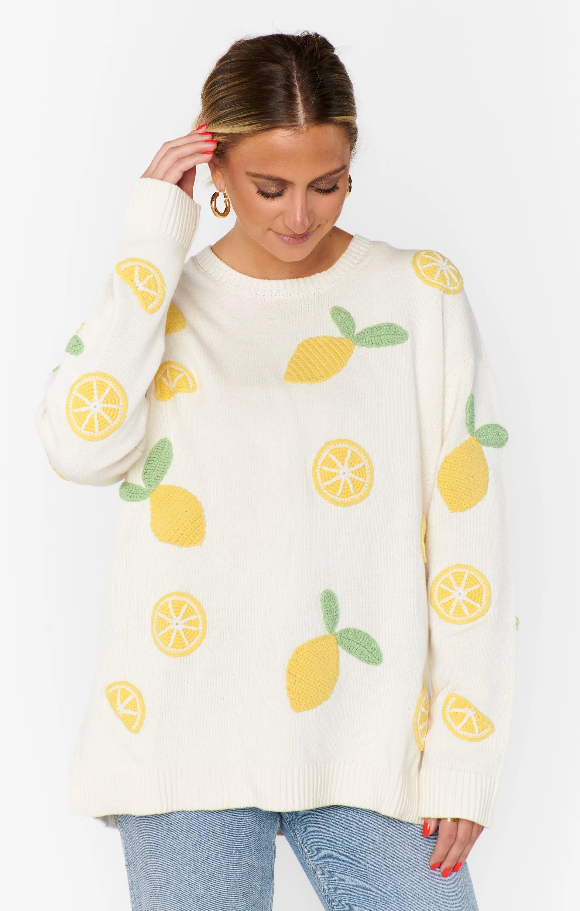 Go To Sweater ~ Lemon Sorbet Knit