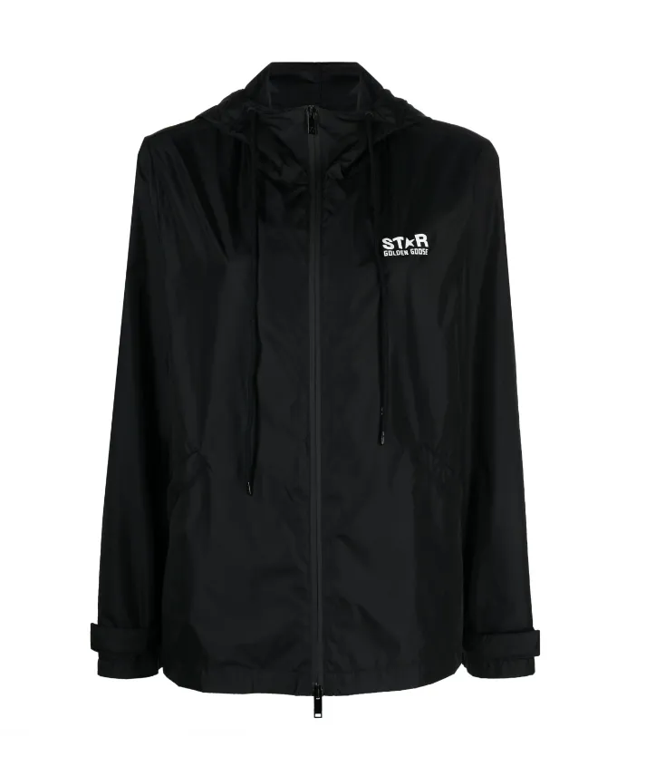 Golden Goose Daris star-print windbreaker jacket