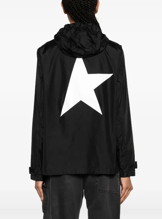 Golden Goose Daris star-print windbreaker jacket