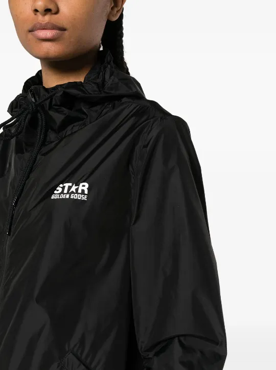 Golden Goose Daris star-print windbreaker jacket