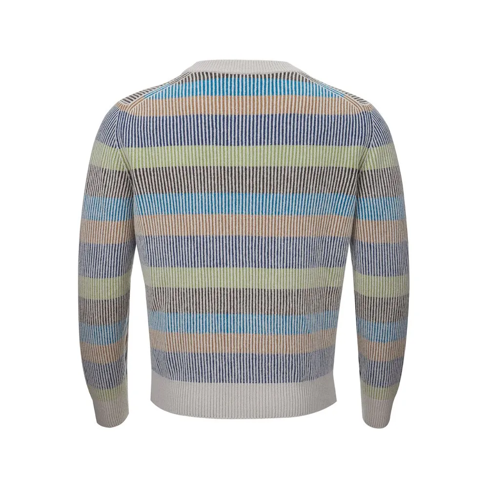 Gran Sasso Elegant multi Cashmere Sweater for Men's Men