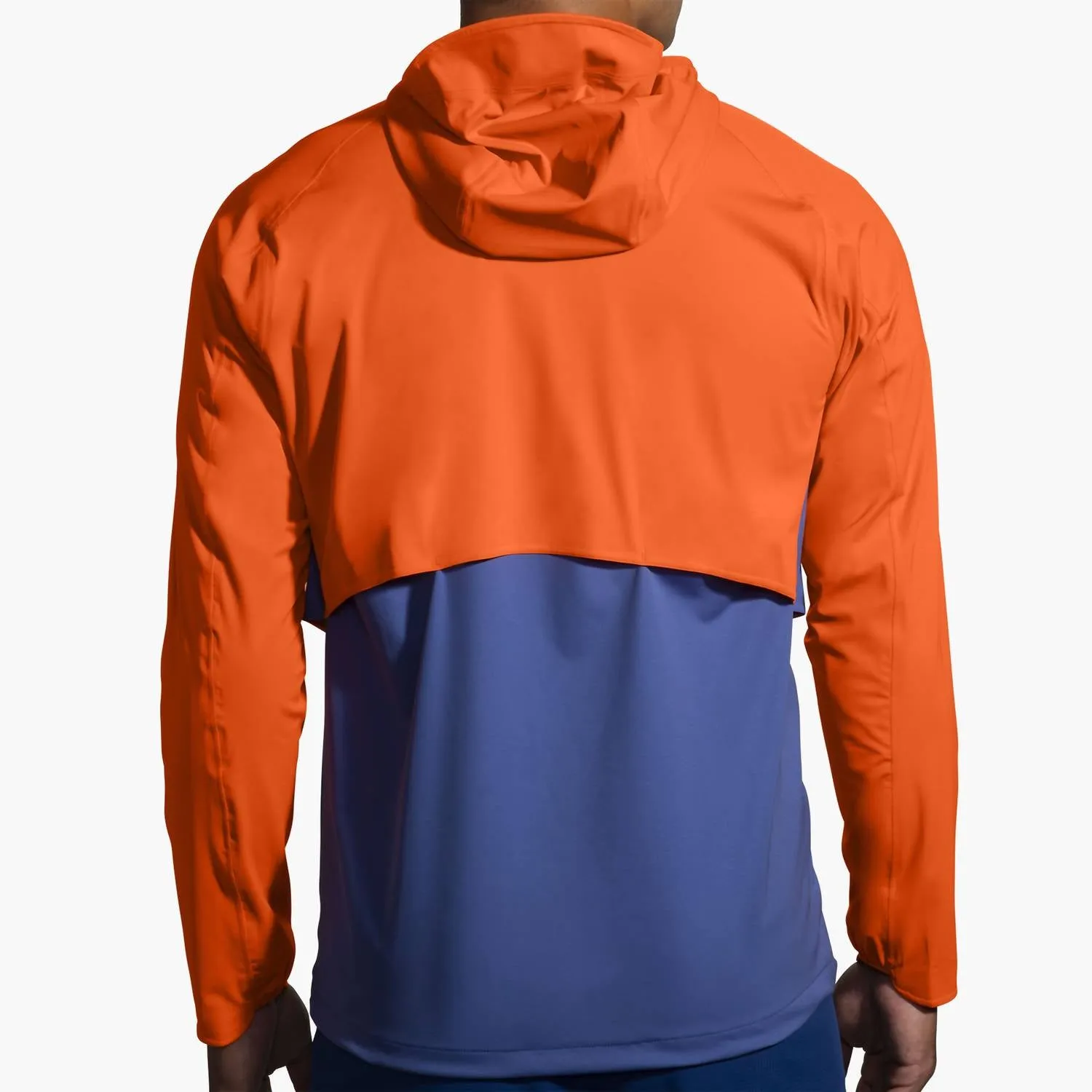 High Point Waterproof Jacket In Aegean/birght Orange/light Slate