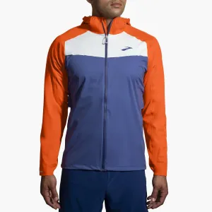 High Point Waterproof Jacket In Aegean/birght Orange/light Slate