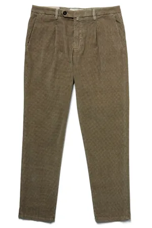 Houndstooth Velvet Pants