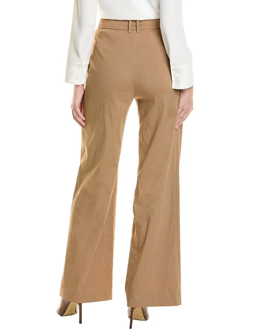 Hugo Boss Tasena Linen-Blend Pant