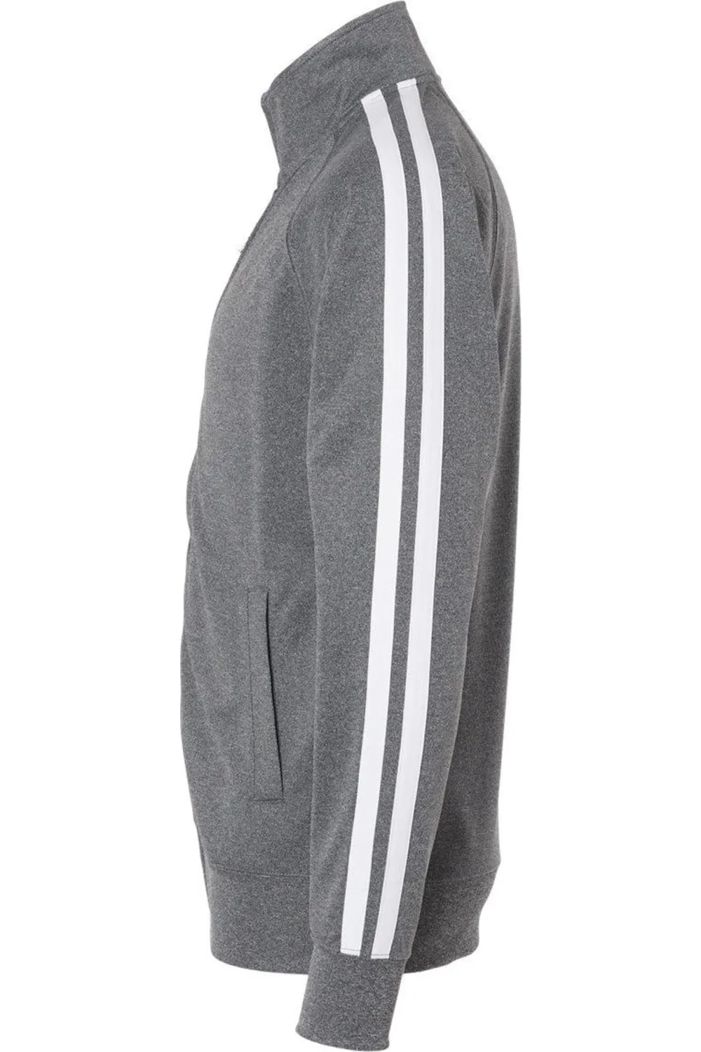 Independent Trading Co. Lightweight Poly-Tech Full-Zip Track Jacket