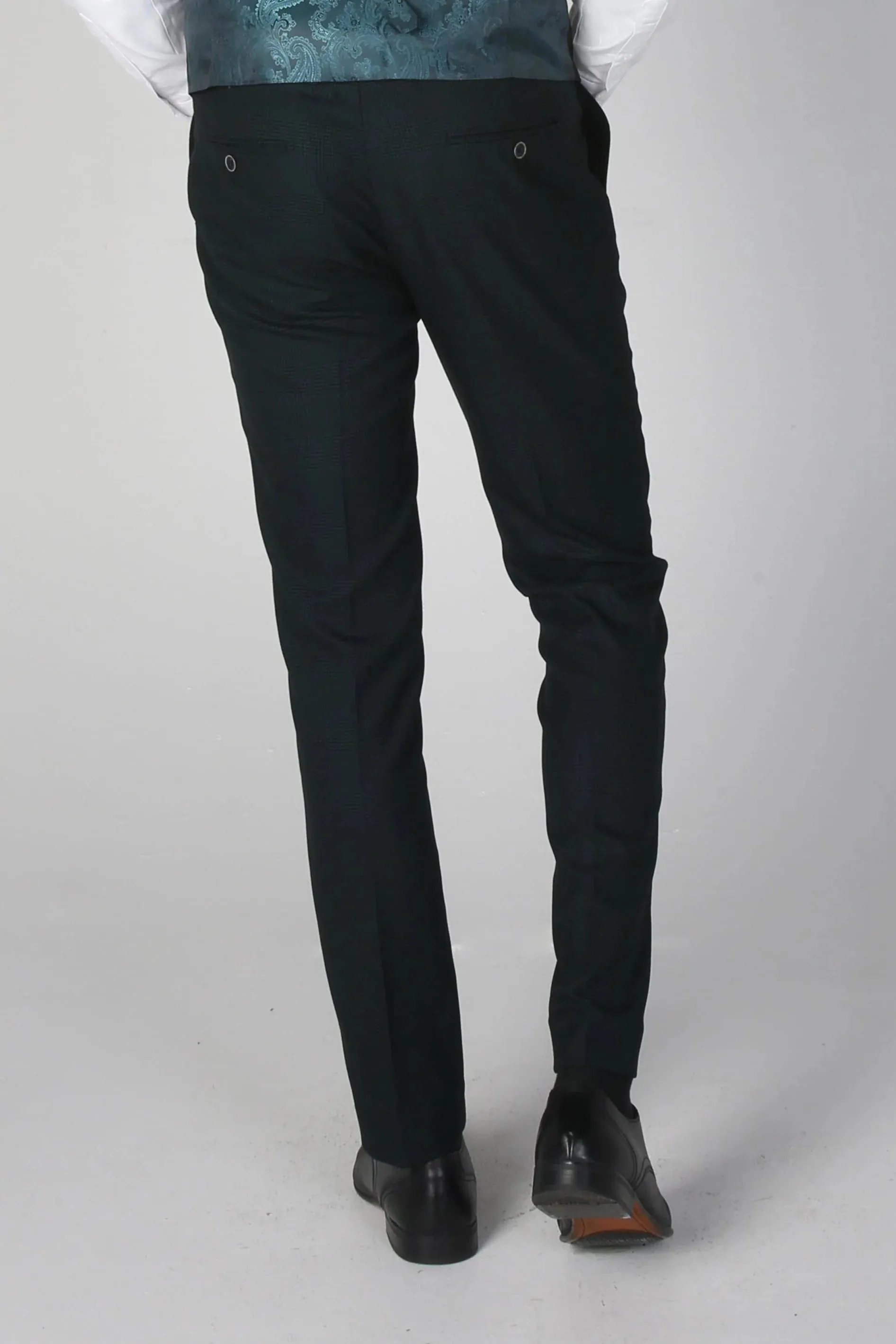 Jasper Checked Trousers Suit Pants
