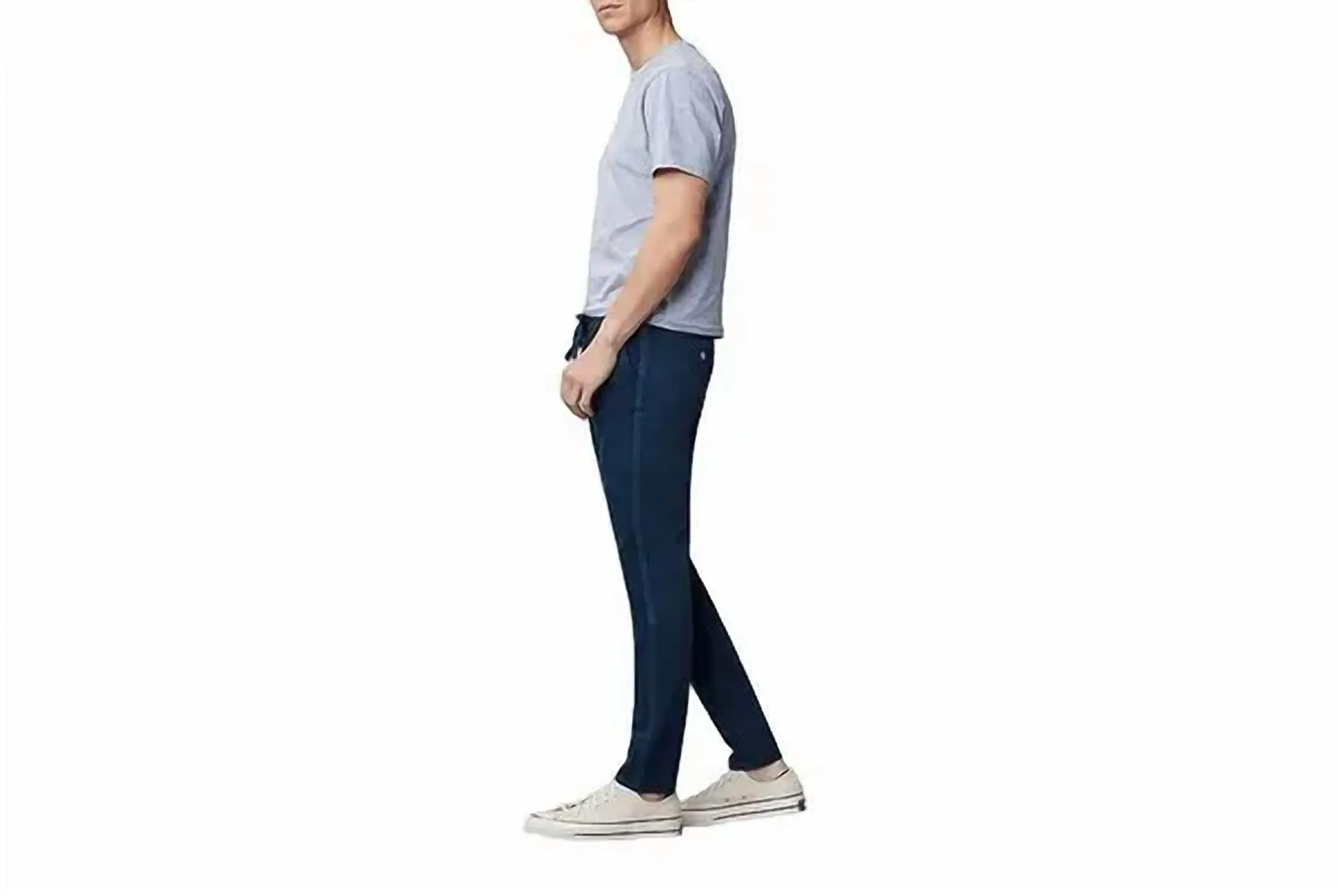 Jay Track Chino Pants In Stone Blue