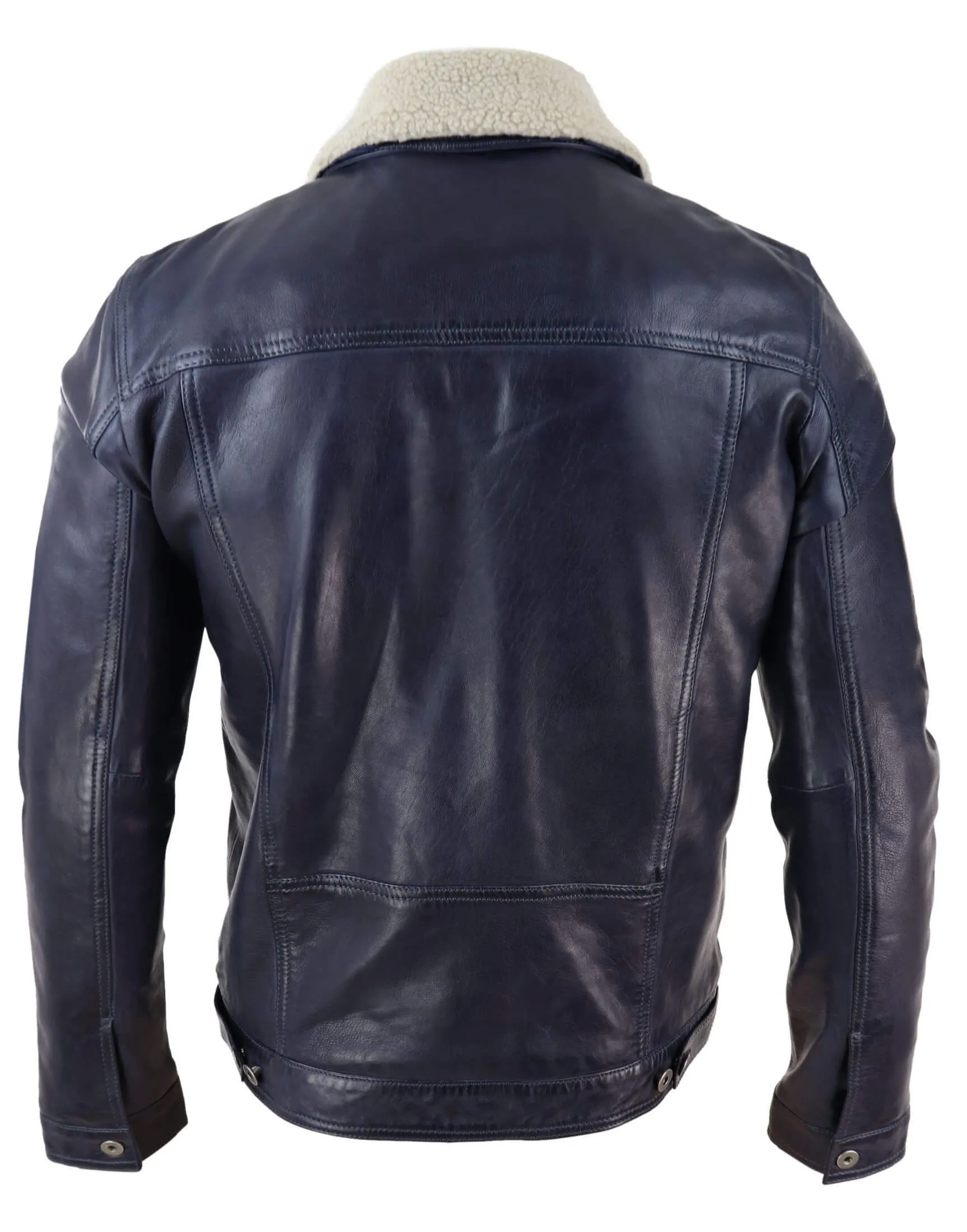 Jeans Style Collar Jacket