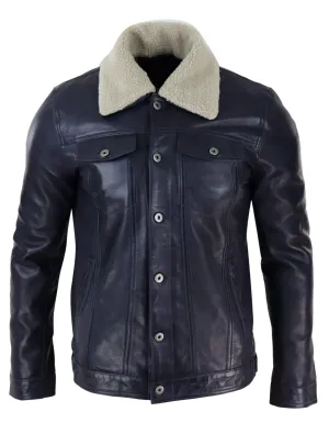 Jeans Style Collar Jacket