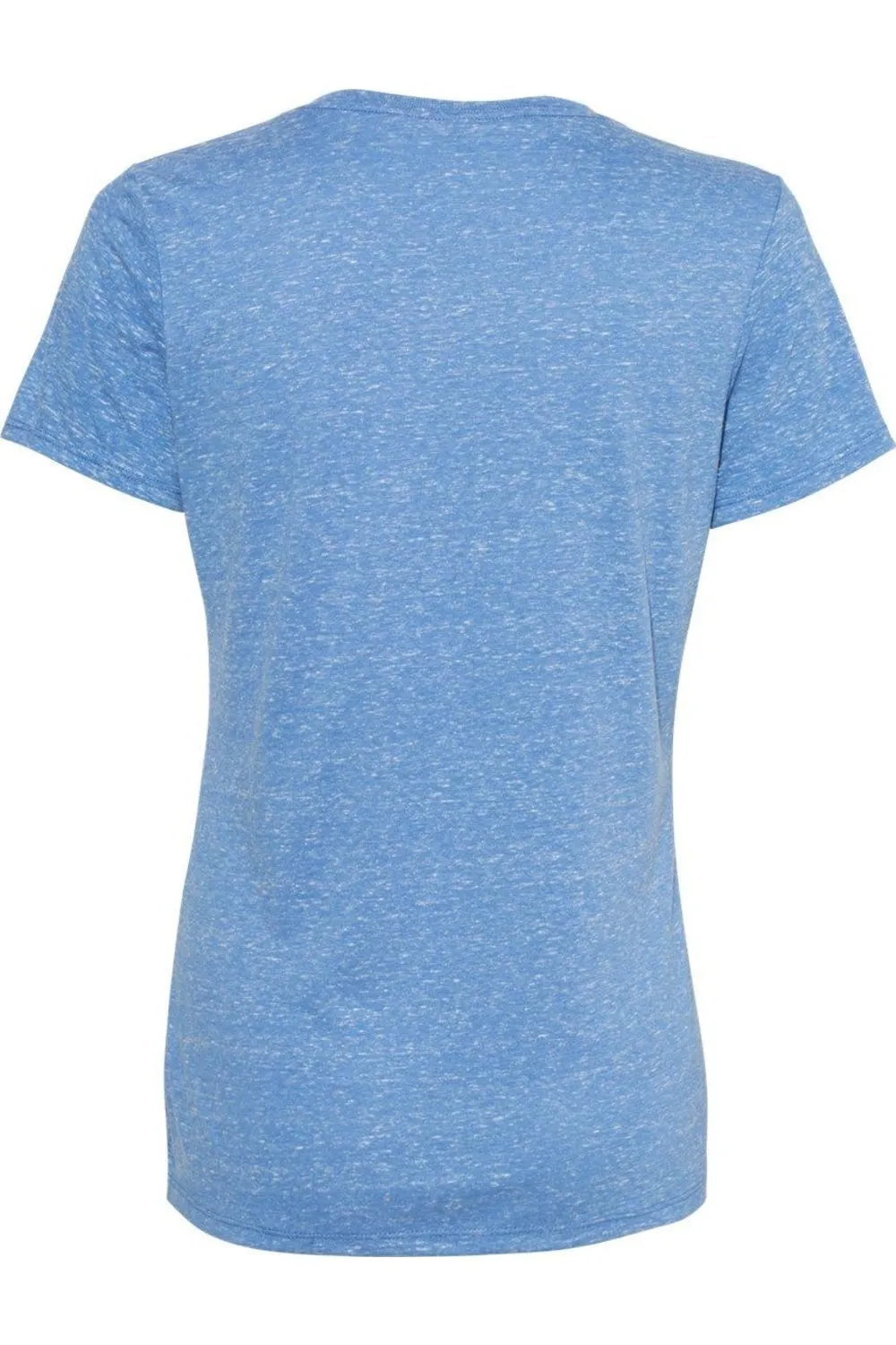 JERZEES Women´s Snow Heather Jersey V-Neck T-Shirt