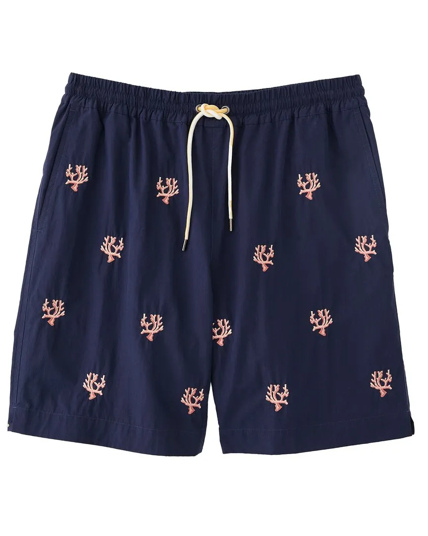 J.McLaughlin Coral Bruce Swim Trunk