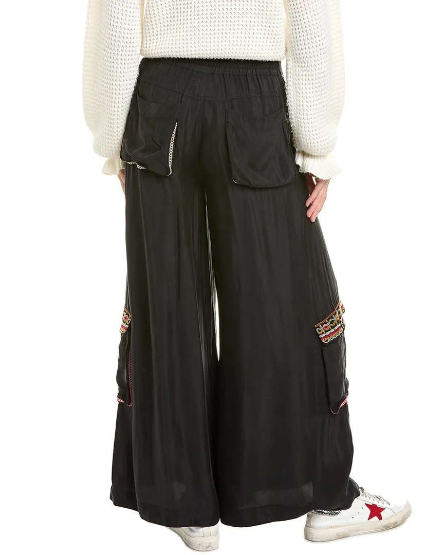 Johnny Was Clementine Palazzo Cargo Pant
