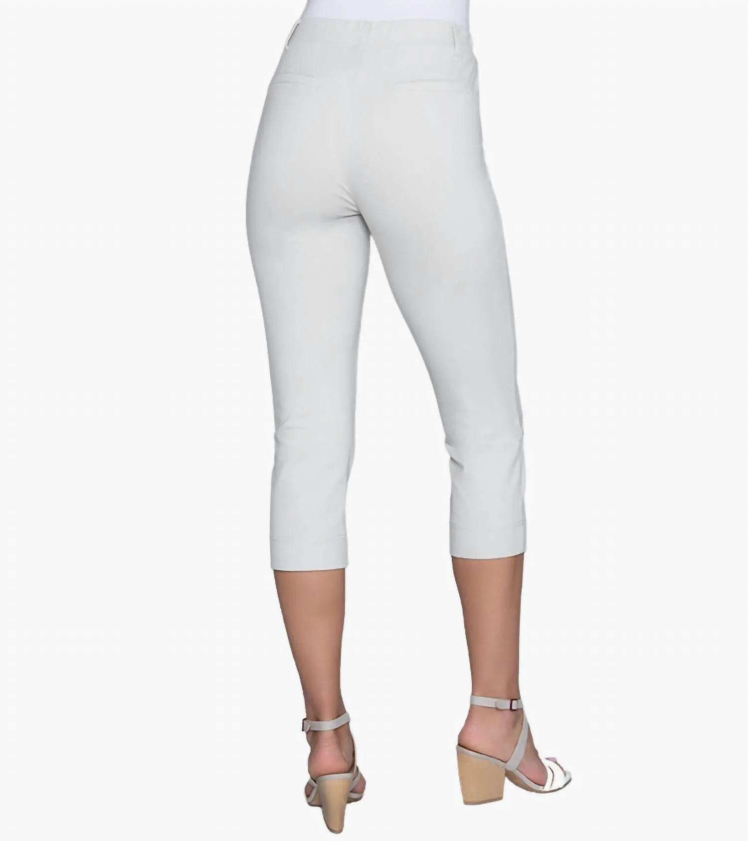 Just Right Cropped Pants In Birch