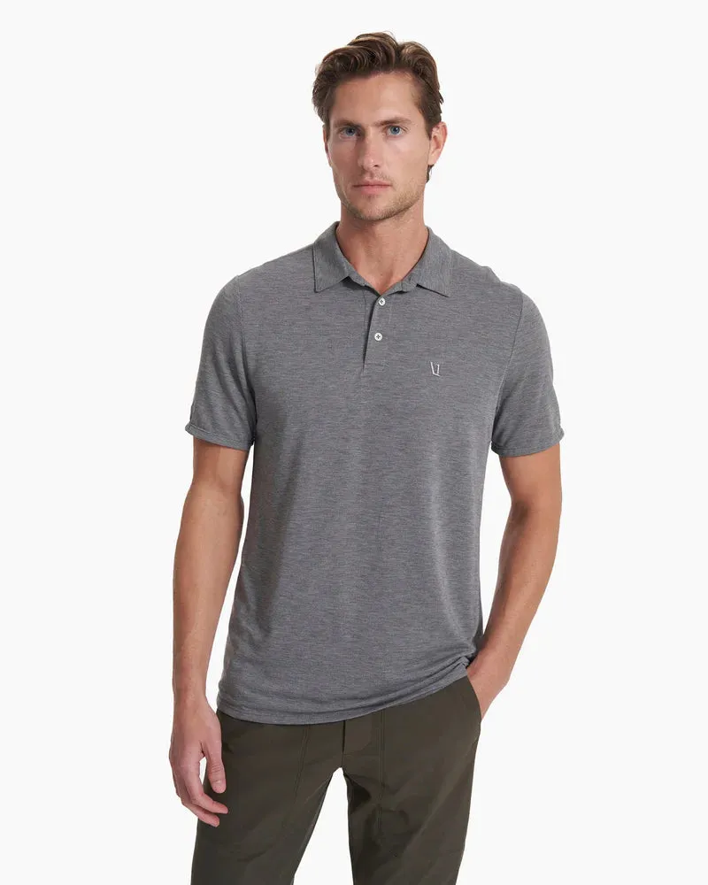 KNIT TWILL POLO
