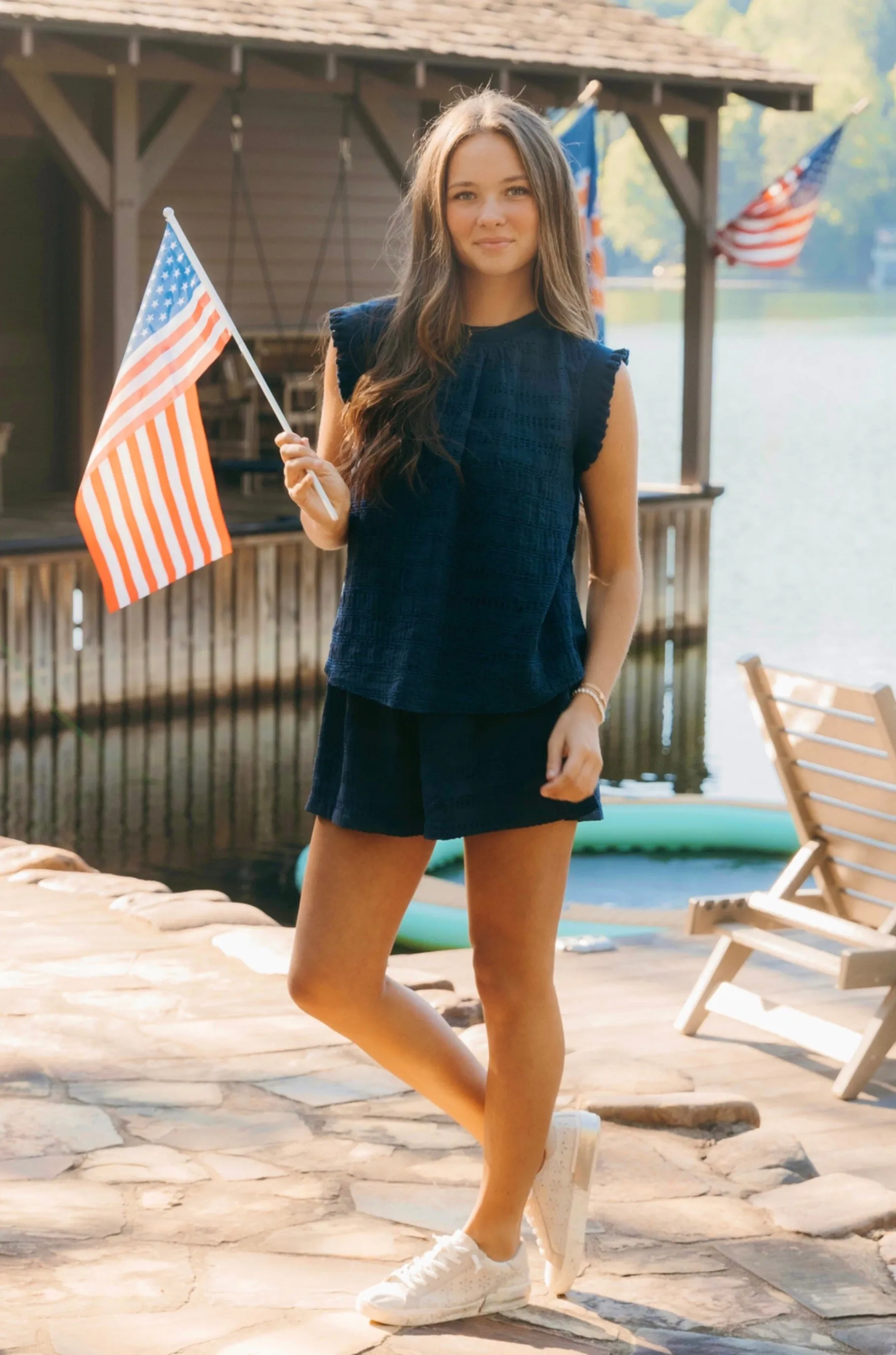Kyla Textured Shorts - Final Sale 50% off in cart