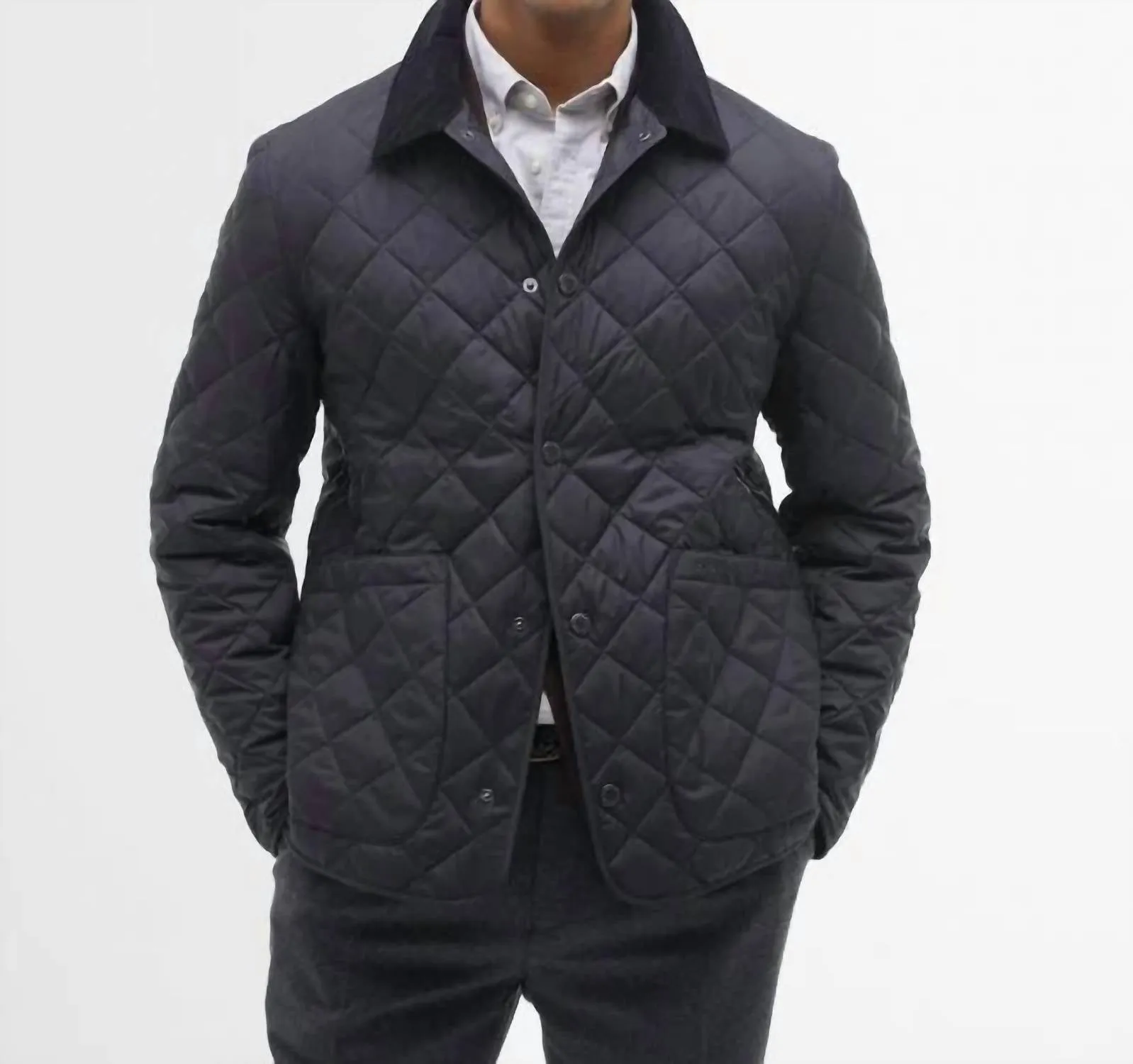 Lindfield Quilted Jacket In Navy